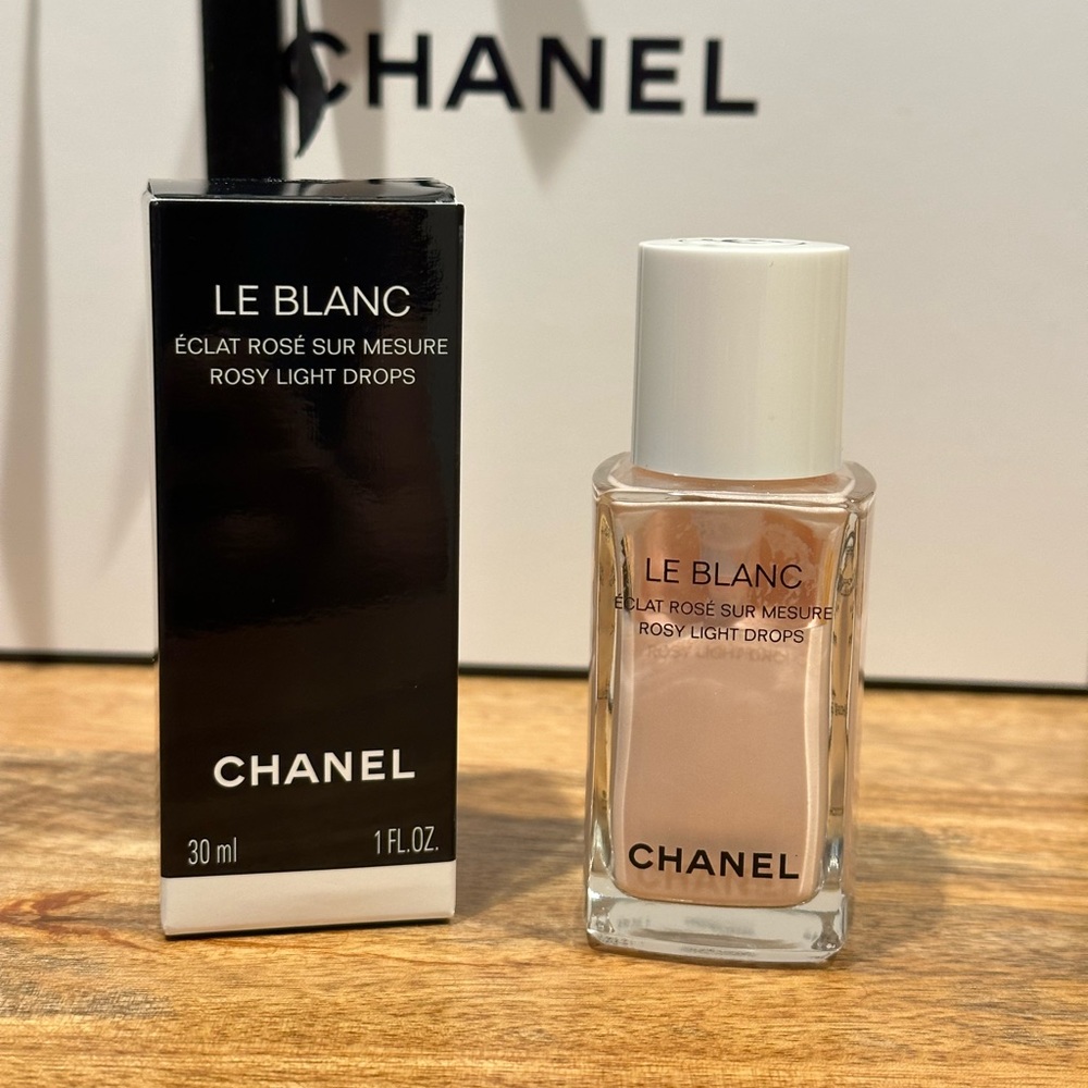 CHANEL Le Blanc Rosy Lightdrops